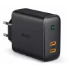 AUKEY PA-D2 laturi mobiililaitteille 36W musta sisäkäyttöön