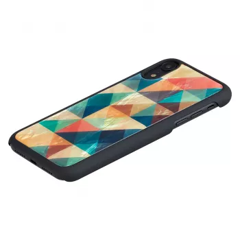 iKins älypuhelinkotelo iPhone XR — Mosaic musta suojakotelo