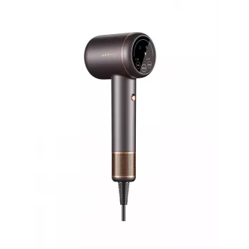 Hiustenkuivaaja Jimmy F8 1600 W, 3 lämpötila-asetusta, ionitoiminto, diffuusorisuutin, harmaa