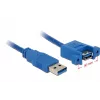 USB-kaapeli DeLOCK USB 3.0 A 1 m 85112