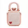 Kannettava mono-kaiutin Divoom LoveLock pinkki