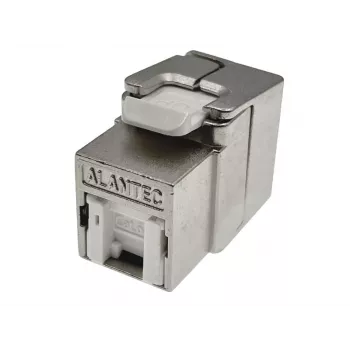 Keystone-moduuli Alantec MB005-1 litteä ruostumaton teräs RJ-45, liitäntä, Cat6a, AWG 22/24