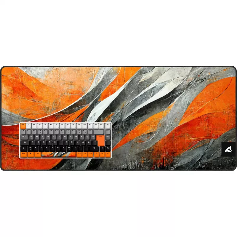 Mekaaninen pelinäppäimistö Sharkoon SKILLER SGK50 S3 Design Bundle D6 — oranssi/harmaa