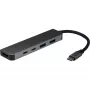 USB-keskitin Inter-Tech H-469-1 Type-C 5000 Mbit/s HDMI