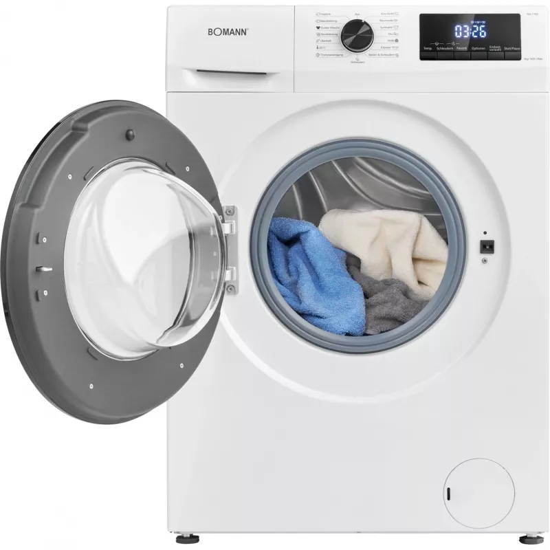 Pesukone BOMANN WA 7185, 8 kg, 1400 kierr./min, energiatehokkuusluokka A, linkousluokka B