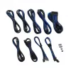 Cablemod sisäinen virtakaapeli CM-PRTS-FKIT-NKKB-R musta sininen