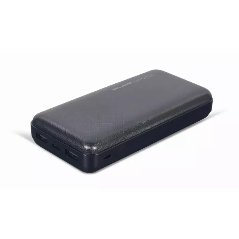 Gembird PB20-02 varavirtalähde litiumpolymeeri (LiPo) 20000 mAh musta