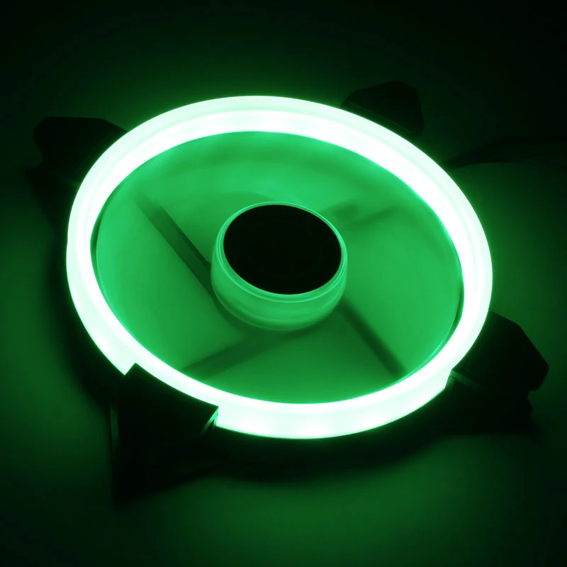 RAIJINTEK IRIS 14 Rainbow RGB-LED-tuuletin 140 mm, 2 kpl:n sarja ohjaimella