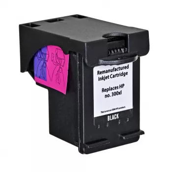 Superbulk-yhteensopiva mustekasetti HP 300XL CC641, musta, pigmenttipohjainen muste, vakiokapasiteetti, 1 kpl