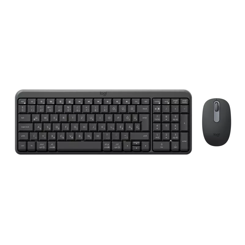 Langaton näppäimistö- ja hiirisarja Logitech MK250 Compact