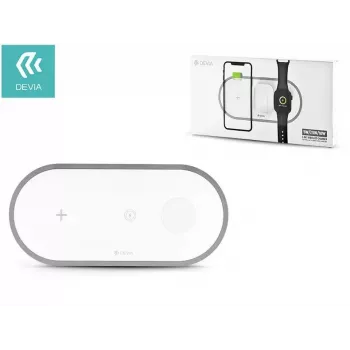 3-in-1 langaton laturi Devia V4 10W — älypuhelimelle, Apple Watchille, kuulokkeille