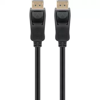 Kaapeli DisplayPort 1.4 uros > DisplayPort uros (musta, 2 metriä, 8K)