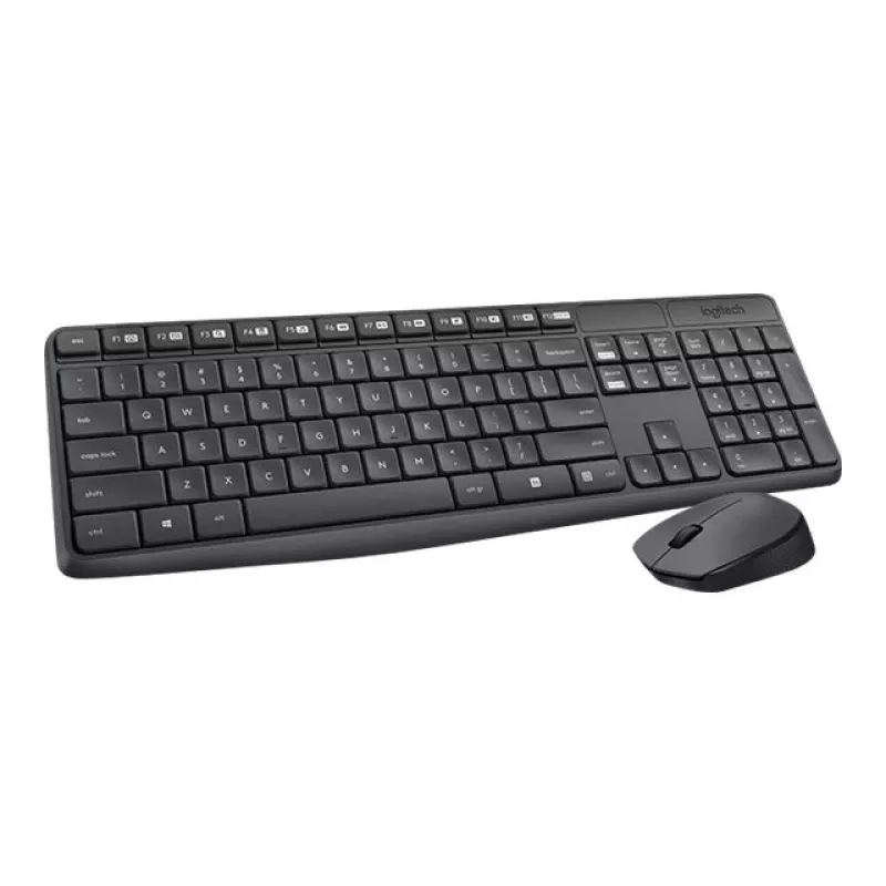 Langaton näppäimistö-hiiri-sarja Logitech MK235