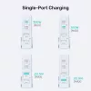 Unitek pöytälaturi P1229ABK01-EU 100 W 2× USB-A ja 2× USB-C