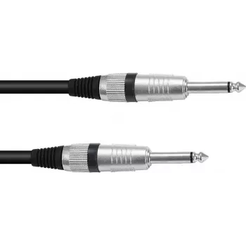 Kaiutinkaapeli Omnitronic 3021169M, 2×1,5 mm² johdin, 1,5 m, musta