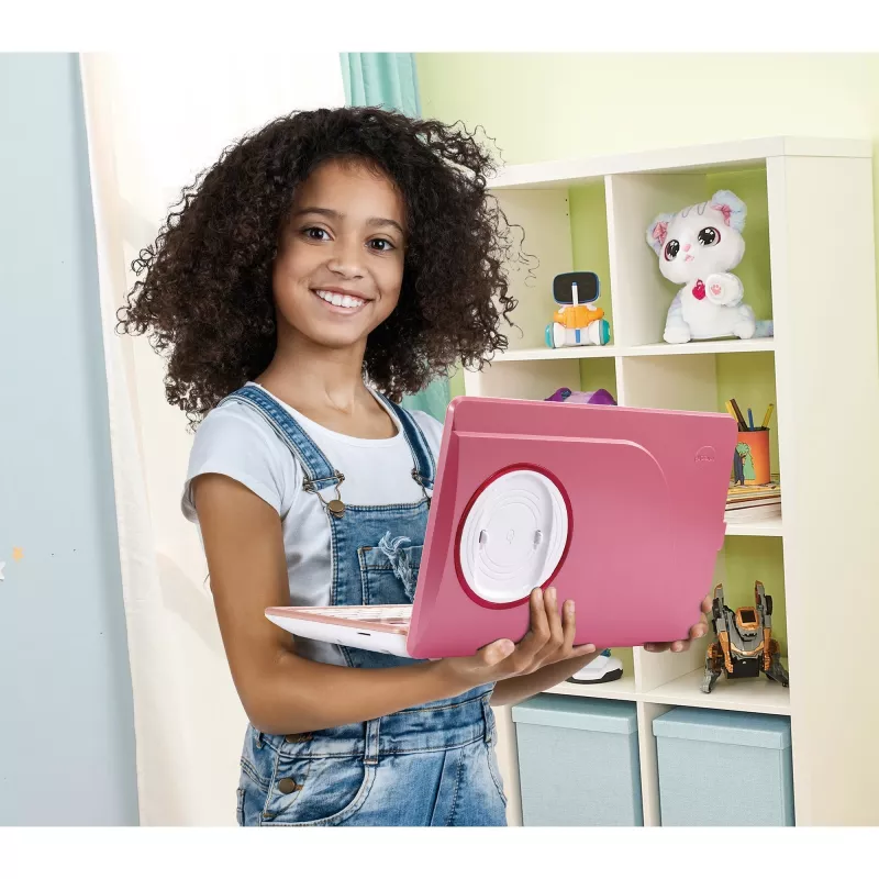 VTech Genio oppimisläppäri pinkki — lasten oppimisläppäri, interaktiivinen oppimis- ja pelilaite