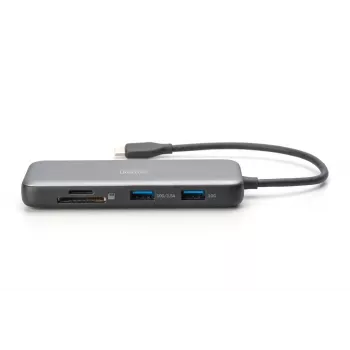 USB-C-telakointiasema Digitus DA-70915 8-porttinen 100W Power Delivery