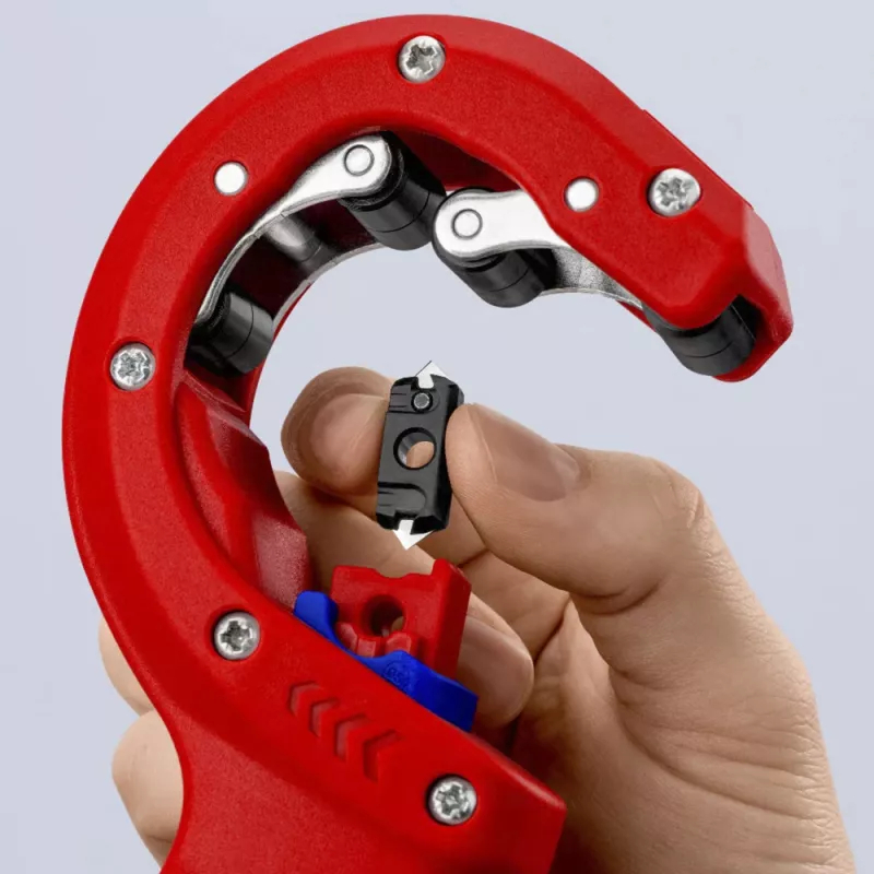 Putkileikkuri Knipex DPT50 90 23 02 BK — leikkauskapasiteetti 50 mm, malli 90 23 02 BK