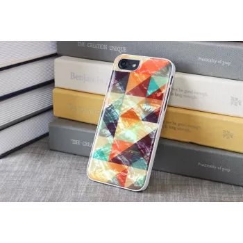 iKins suojakotelo Apple iPhone 8/7 — mosaiikki valkoinen