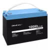 Qoltec 53705 litiumrautafosfaattiakku 100 Ah 12,8 V