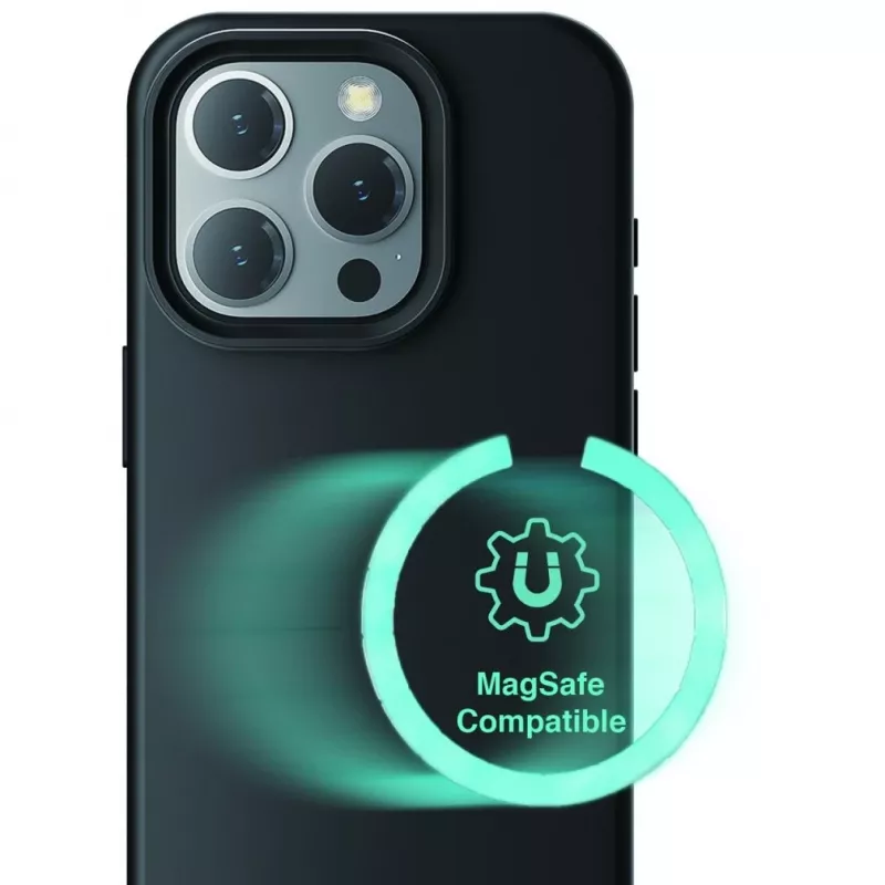 4smarts 540581 - kotelo - Apple - iPhone 15 Pro Max - 17 cm (6.7) - musta