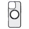 Torras Ostand R Fusion suojakotelo iPhone 16 Pro -puhelimelle – musta