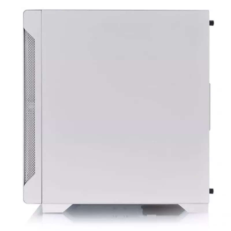 PC-kotelo Thermaltake S100 Tempered Glass Snow Edition Micro Tower valkoinen