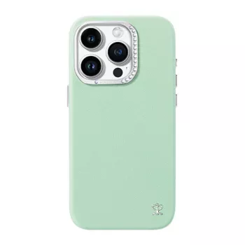 Tukeva kovakuorinen puhelinkotelo Joyroom PN-14F4 Starry iPhone 14 Pro -puhelimelle, vihreä, täsmällisesti istuva kotelo
