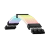 Gamemax | virtalähteen jatkokaapeli | VGA 3x8PIN-B | musta
