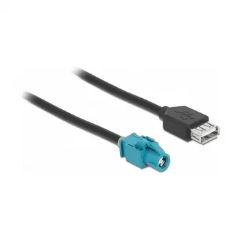 Kaapeli HSD Z naaras USB 2.0 Type-A naaras 1 m DeLOCK 90502