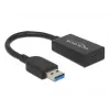 USB-kaapeli DeLOCK 65698 USB 3.2 Gen 2 0,15 m USB A USB C musta