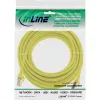 InLine patch-kaapeli SF/UTP Cat.5e keltainen 5 m
