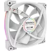 Montech AX120 120 mm PWM ARGB kotelotuuletin, 3 kpl:n pakkaus, valkoinen