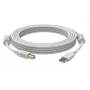 USB-kaapeli Vision 5 m USB 2.0 A - B valkoinen