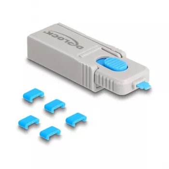Portin estotulppa DeLOCK 20926 USB Type-C 5 kpl + lukitustyökalu
