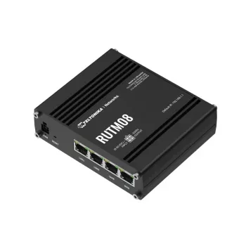 Teltonika RUTM08 langallinen reititin Gigabit Ethernet musta