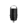 Autolaturi FIXED FIXCC30M-CU-BK 30W USB‑C ajoneuvon pistorasioihin