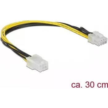 Sisäinen virtakaapeli DeLOCK 85535 0,3 m PCI-E 6-pin - 8-pin