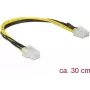 Sisäinen virtakaapeli DeLOCK 85535 0,3 m PCI-E 6-pin - 8-pin