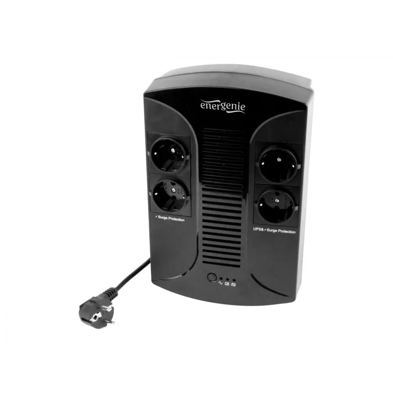 EnerGenie EG-UPS-001 keskeytymätön virransyöttö (UPS) Line-Interactive 0,65 kVA 390 W 4 AC-lähtöä