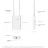 TP-Link Omada EAP603-Outdoor 1800 Mbit/s valkoinen Power over Ethernet (PoE)