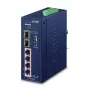 PLANET IGS-624HPT verkkokytkin hallitsematon Gigabit Ethernet (10/100/1000) Power over Ethernet (PoE) sininen