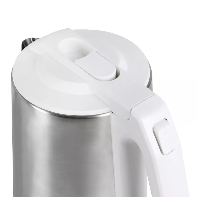 Jata JEHA1723 vedenkeitin, 2 l, 1500 W, ruostumaton teräs, valkoinen