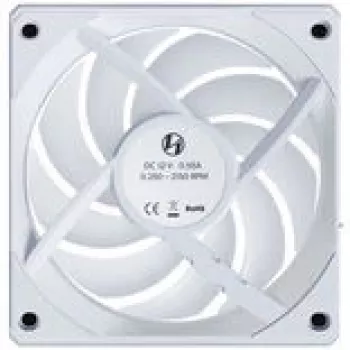 120mm langaton reverse-PC-tuuletin Lian Li UNI FAN CL, valkoinen, malli 12RCL1W3W