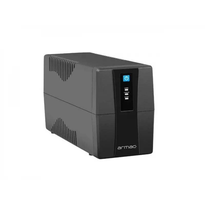 Armac H/650E/LED/V2 keskeytymätön virransyöttö (UPS) Line-Interactive 0,65 kVA 390 W 2 AC-lähtöliitäntää