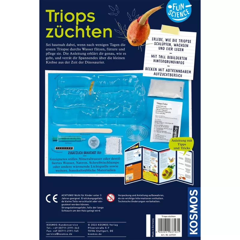 Kosmos Fun Science 637231 kokeilupakkaus lapsille