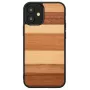 Man and wood -suojakotelo älypuhelimelle iPhone 12 mini – musta