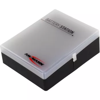 Ansmann akkulaatikko 48 24x AA, 16x AAA ja 4x 9V, musta/läpinäkyvä