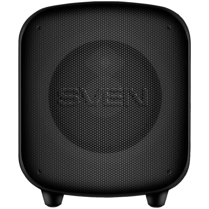 Kaiutin SVEN PS-555, musta, lähtöteho 65 W (RMS), TWS, Bluetooth, USB, microSD, kaukosäädin, litiumakku