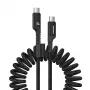 Baseus Fish-Eye USB-C–USB-C-pikalatauskaapeli 1 m 100 W musta